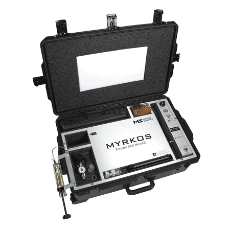 Myrkos portable dissolved gas analyzer