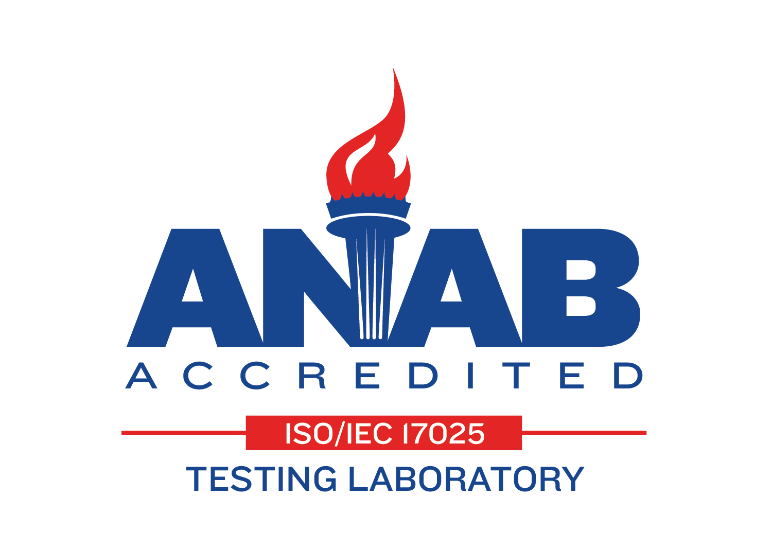 ANAB Accredited ISO/IEC 17025 Testing Laboratory