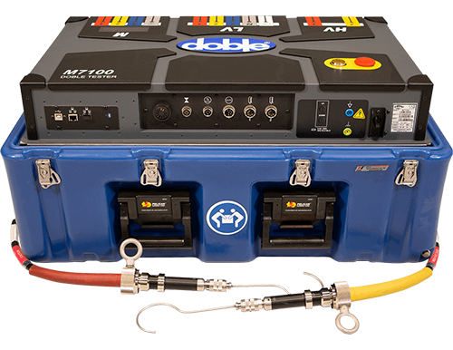 Doble M7100 test instrument